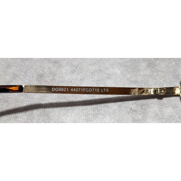 Frye & Co. Gold And Tortoise DG0921 Sunglasses main image 5